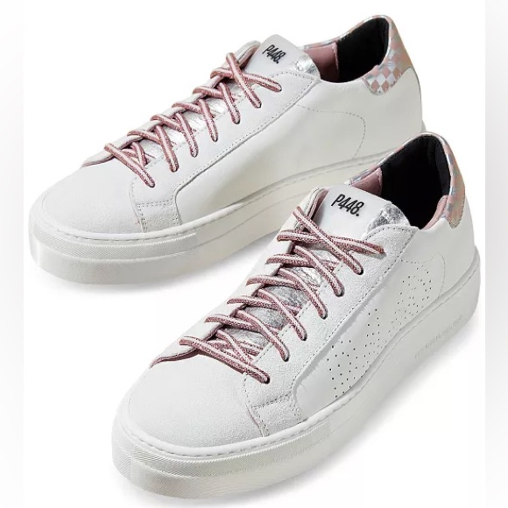 NWB P448 Women's Thea Lace-Up Low-Top Platform Sneakers EU 43.